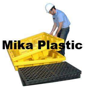 1230 1231 nestable pallet man stacking Spill containment Pallet